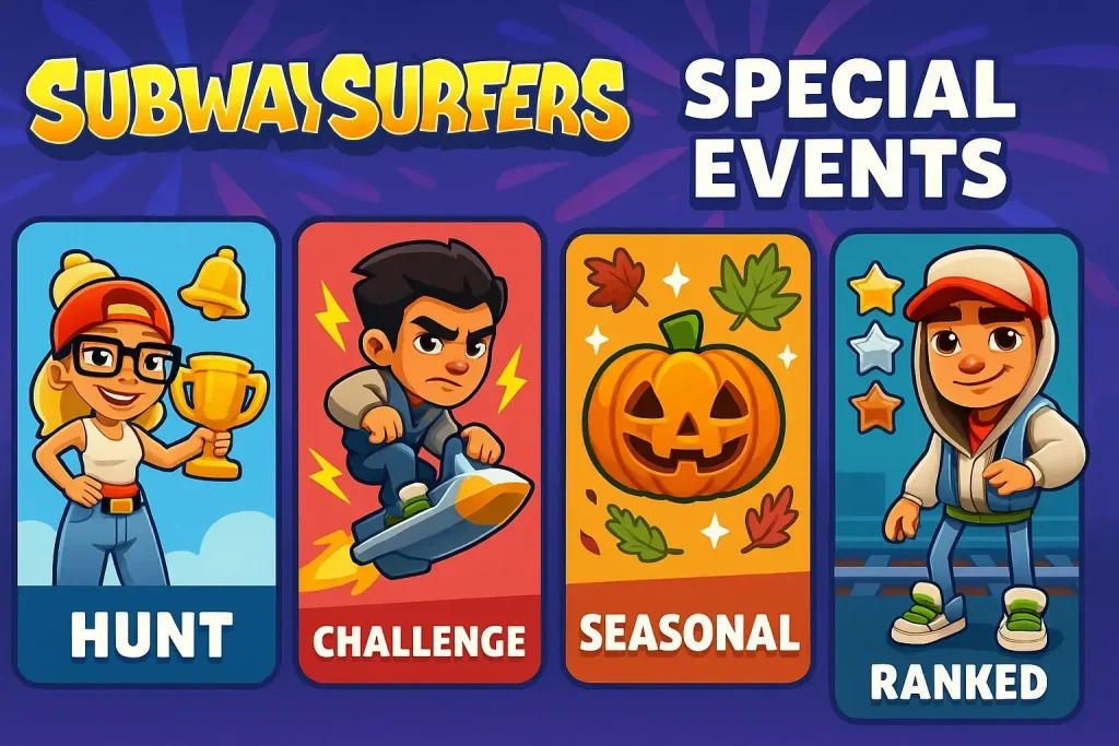 Download Subway Surfers Mod APK v3.48.5 Unlimited Money & Keys 2025 19 Subway Surfers Mod APK special events