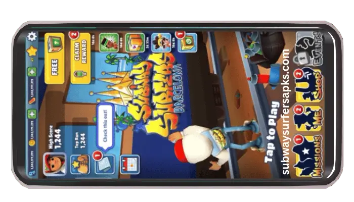 Download Subway Surfers Mod APK (Unlimited Coins/Keys) Latest Version 3.66.1 12 HD Graphics with No Lag - subwaysurfersapks.com